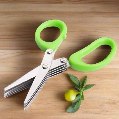 Ciseaux de Cuisine - MultiLayersScissor™ - Vert - LE COIN CUISINE